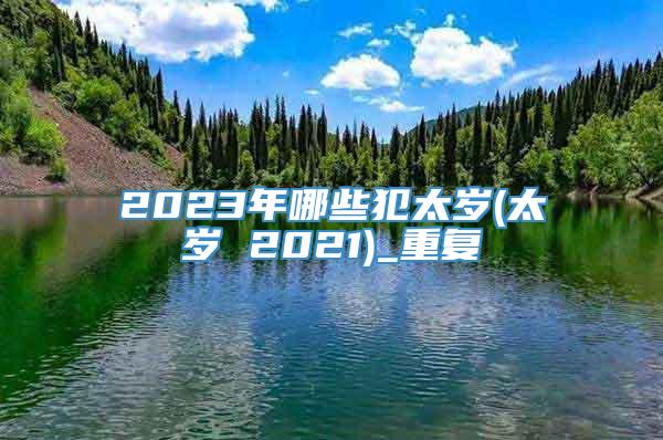 2023年哪些犯太岁(太岁 2021)_重复