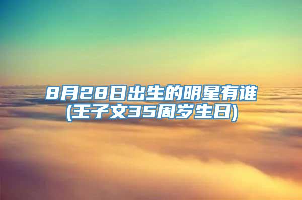 8月28日出生的明星有谁(王子文35周岁生日)