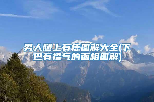 男人腿上有痣图解大全(下巴有福气的面相图解)