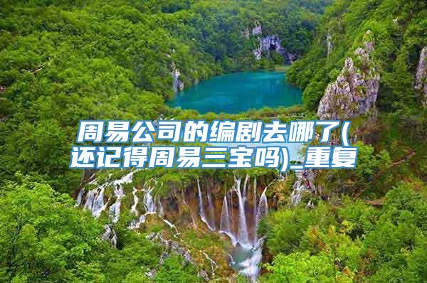 周易公司的编剧去哪了(还记得周易三宝吗)_重复