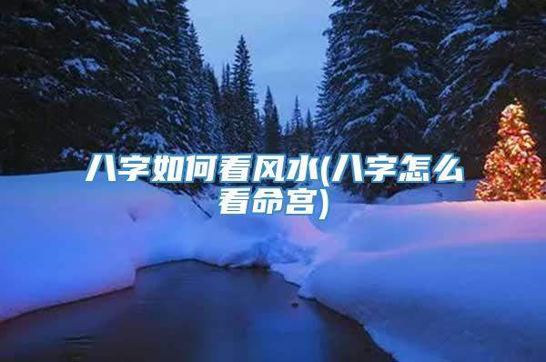 八字如何看风水(八字怎么看命宫)