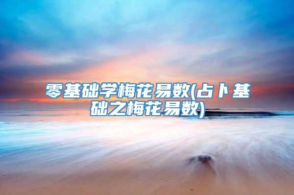 零基础学梅花易数(占卜基础之梅花易数)