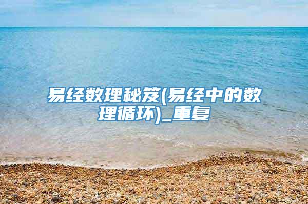 易经数理秘笈(易经中的数理循环)_重复