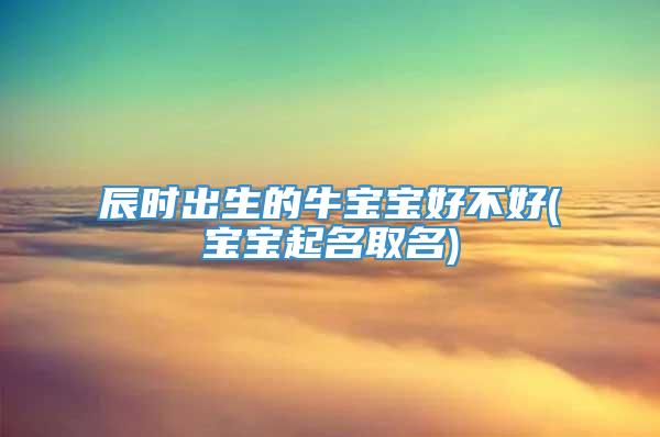 辰时出生的牛宝宝好不好(宝宝起名取名)