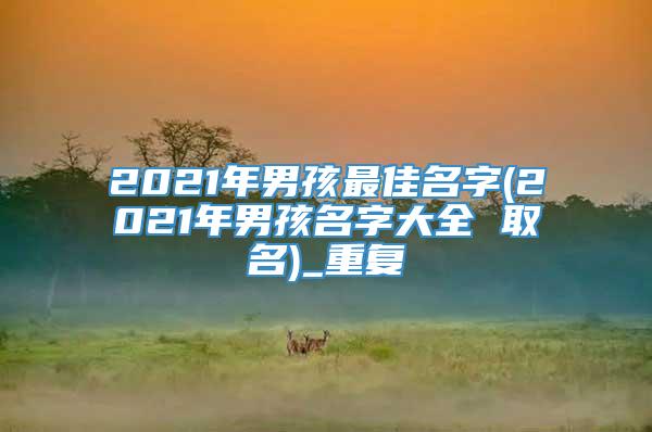 2021年男孩最佳名字(2021年男孩名字大全 取名)_重复