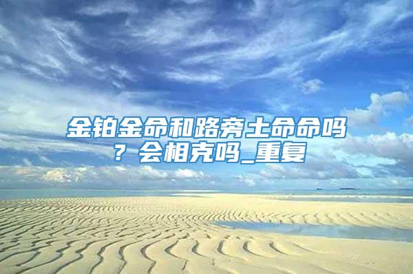 金铂金命和路旁土命命吗？会相克吗_重复