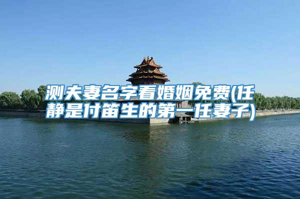 测夫妻名字看婚姻免费(任静是付笛生的第一任妻子)