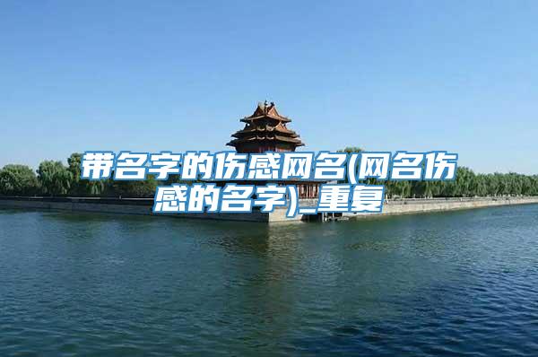 带名字的伤感网名(网名伤感的名字)_重复