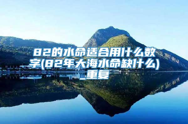 82的水命适合用什么数字(82年大海水命缺什么)_重复