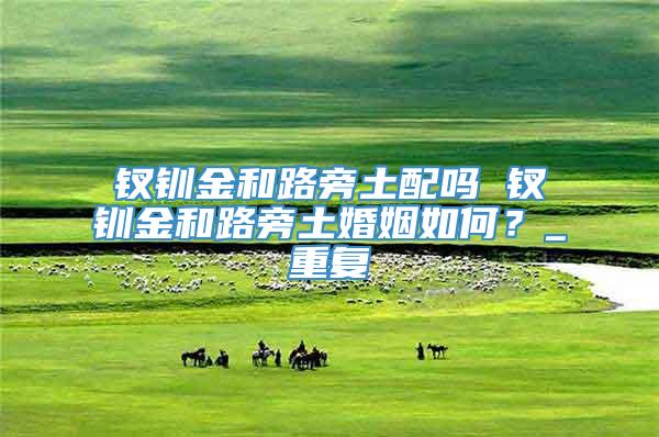 钗钏金和路旁土配吗 钗钏金和路旁土婚姻如何？_重复