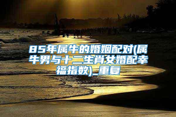 85年属牛的婚姻配对(属牛男与十二生肖女婚配幸福指数)_重复