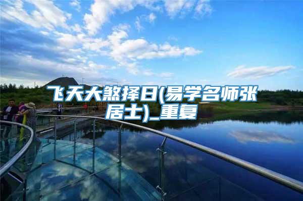 飞天大煞择日(易学名师张居士)_重复