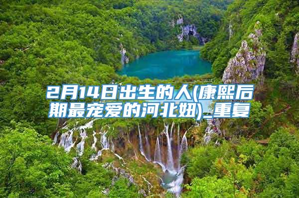 2月14日出生的人(康熙后期最宠爱的河北妞)_重复