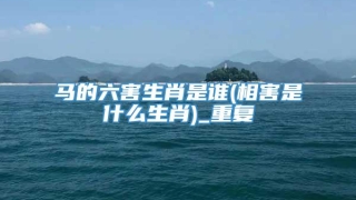 马的六害生肖是谁(相害是什么生肖)_重复