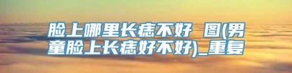 脸上哪里长痣不好 图(男童脸上长痣好不好)_重复