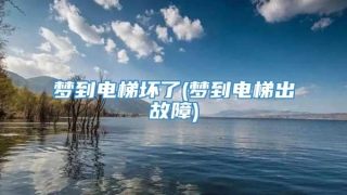 梦到电梯坏了(梦到电梯出故障)