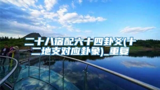 二十八宿配六十四卦爻(十二地支对应卦象)_重复