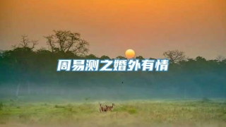 周易测之婚外有情