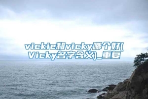 vickie和vicky哪个好(Vicky名字含义)_重复