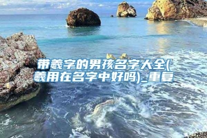 带羲字的男孩名字大全(羲用在名字中好吗)_重复