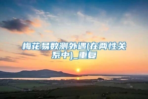 梅花易数测外遇(在两性关系中)_重复