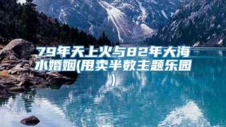 79年天上火与82年大海水婚姻(甩卖半数主题乐园)