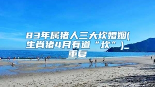 83年属猪人三大坎婚姻(生肖猪4月有道“坎”)_重复