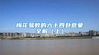 梅花易数的六十四卦意象全解（上）