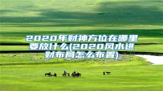 2020年财神方位在哪里要放什么(2020风水进财布局怎么布置)