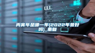 丙寅年是哪一年(2022年景好吗)_重复