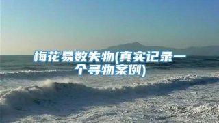 梅花易数失物(真实记录一个寻物案例)