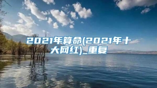 2021年算命(2021年十大网红)_重复