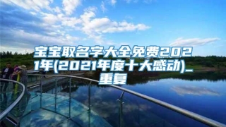 宝宝取名字大全免费2021年(2021年度十大感动)_重复