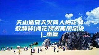 天山遁变天火同人梅花易数解释(梅花预测体用总诀)_重复