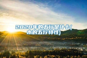 2020年的五行是什么(木的五行特性)