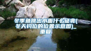 冬季鱼跳出水面什么征兆(冬天钓位的位置示意图)_重复
