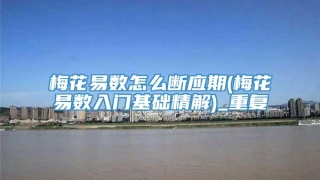 梅花易数怎么断应期(梅花易数入门基础精解)_重复