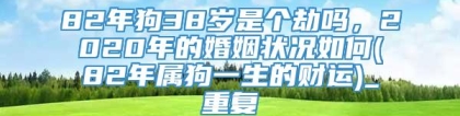82年狗38岁是个劫吗，2020年的婚姻状况如何(82年属狗一生的财运)_重复