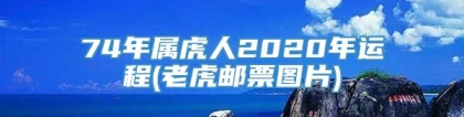 74年属虎人2020年运程(老虎邮票图片)