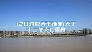 12日对应天干地支(天干十二地支)_重复