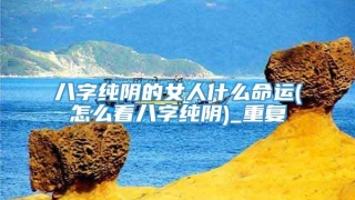 八字纯阴的女人什么命运(怎么看八字纯阴)_重复