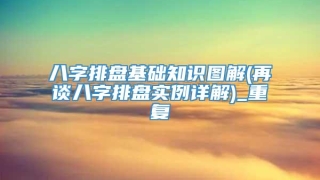 八字排盘基础知识图解(再谈八字排盘实例详解)_重复