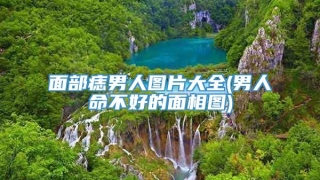 面部痣男人图片大全(男人命不好的面相图)