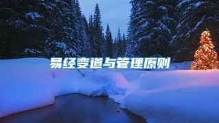易经变道与管理原则