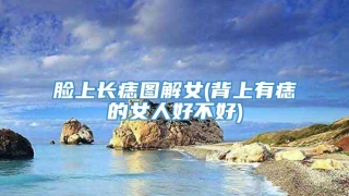 脸上长痣图解女(背上有痣的女人好不好)