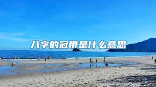 八字的冠带是什么意思