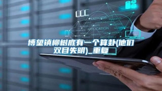 博望镇柳树底有一个算卦(他们双目失明)_重复