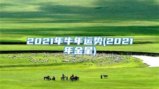 2021年牛年运势(2021年金星)