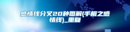 感情线分叉20种图解(手相之感情线)_重复