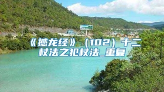 《撼龙经》(102)十二杖法之犯杖法_重复